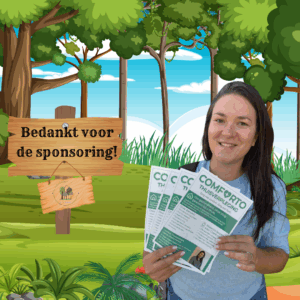 BEDANKT VOOR DE SPONSORING-Sophie Oliveira