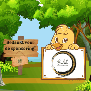 BEDANKT VOOR DE SPONSORING-Bulik