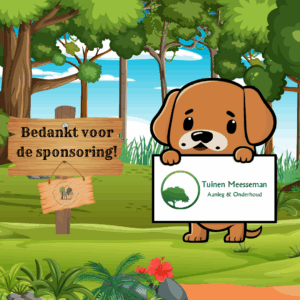 BEDANKT VOOR DE SPONSORING-MEESSEMAN